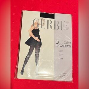 Gerbe Women's Elegant Black Hosiery